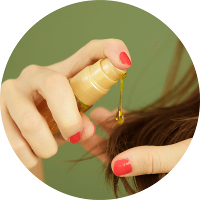 髮尾油