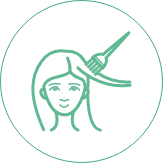 減少電髮和漂染頭髮