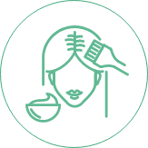 減少漂染、電髮次數